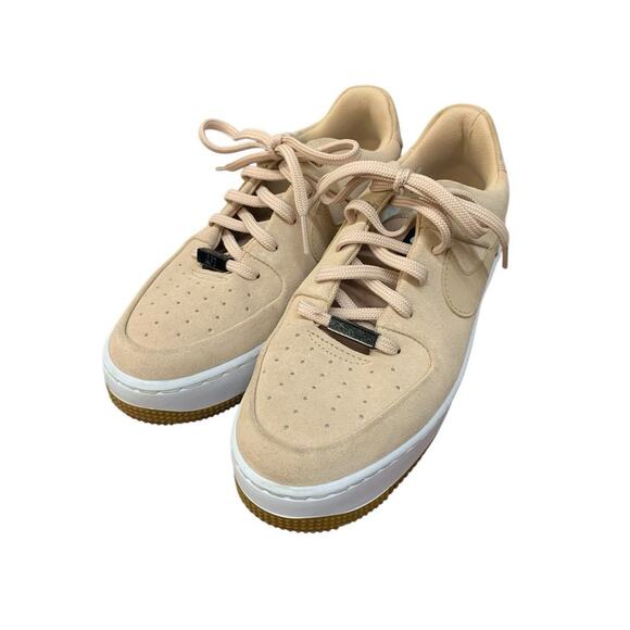 Size 7.5 - Nike Air Force 1 Sage Low Particle Beige Womans - Picture 3 of 10